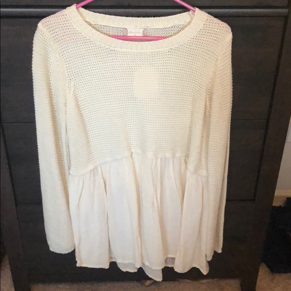 Altar’d State long sleeve peplum